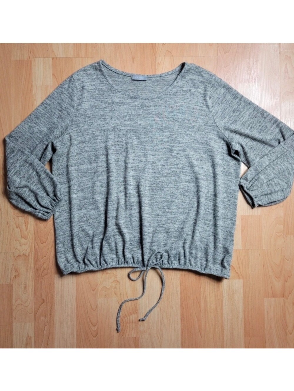 Kenar drawstring hem sweater